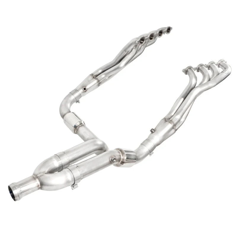 Stainless Works 14-16 Chevy Silverado/GMC Sierra Fit 5.3L Only Header High-Flow Cats Factory Conn - Image 2