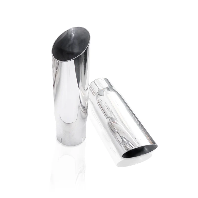 Stainless Works 15-25 Ford F150 5.0L Legend Aftermark Connection Dual 3.5in Side Exit Polished Tips - Image 2