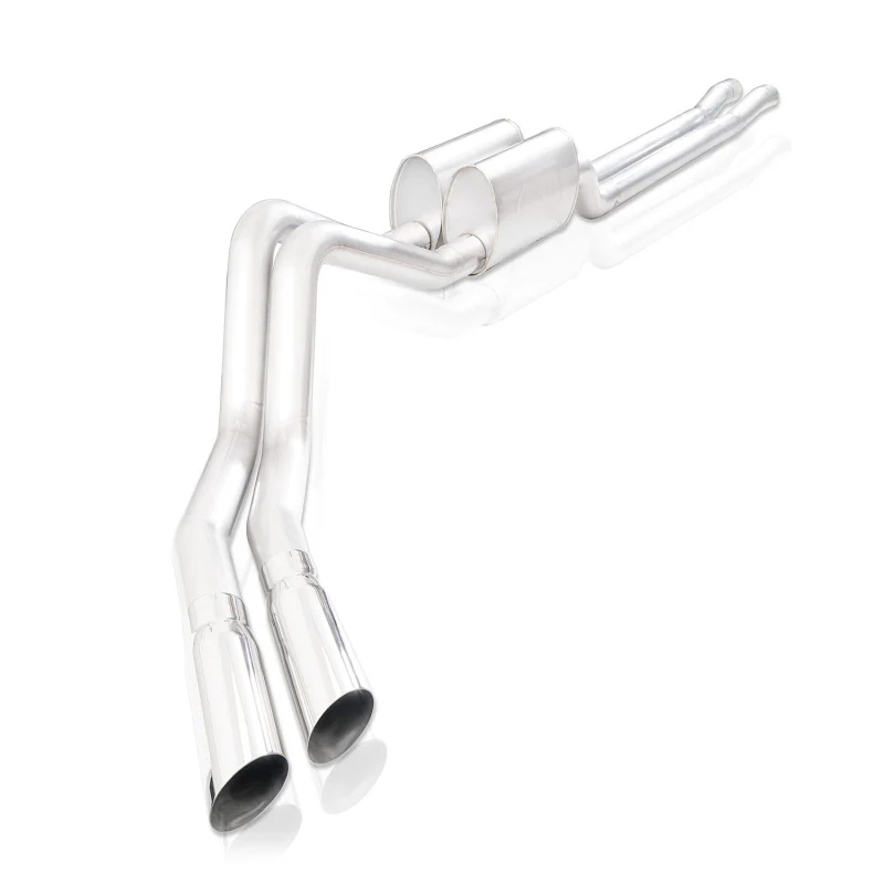 Stainless Works 15-25 Ford F150 5.0L Legend Aftermark Connection Dual 3.5in Side Exit Polished Tips - Image 7