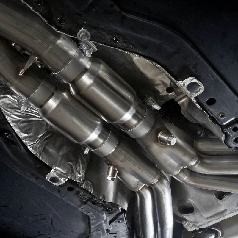 Stainless Works 2014-18 Corvette 6.2L Headers 2in Primaries w/ High-Flow Cats X-Pipe - Image 10
