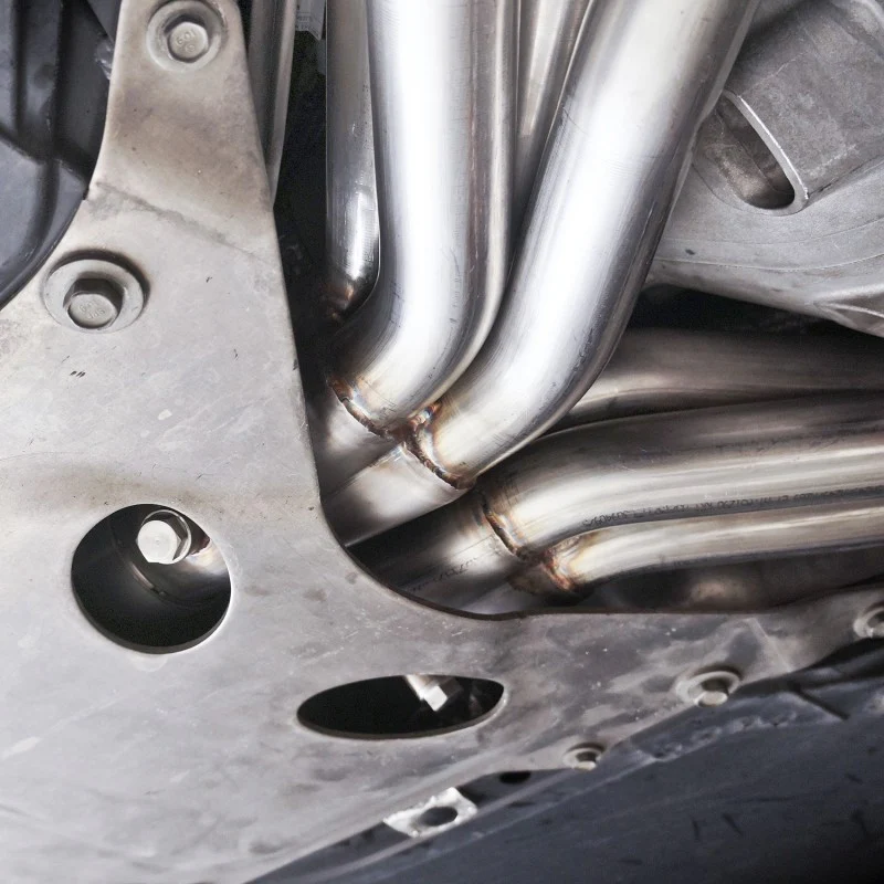 Stainless Works 2014-18 Corvette 6.2L Headers 2in Primaries w/ High-Flow Cats X-Pipe - Image 3