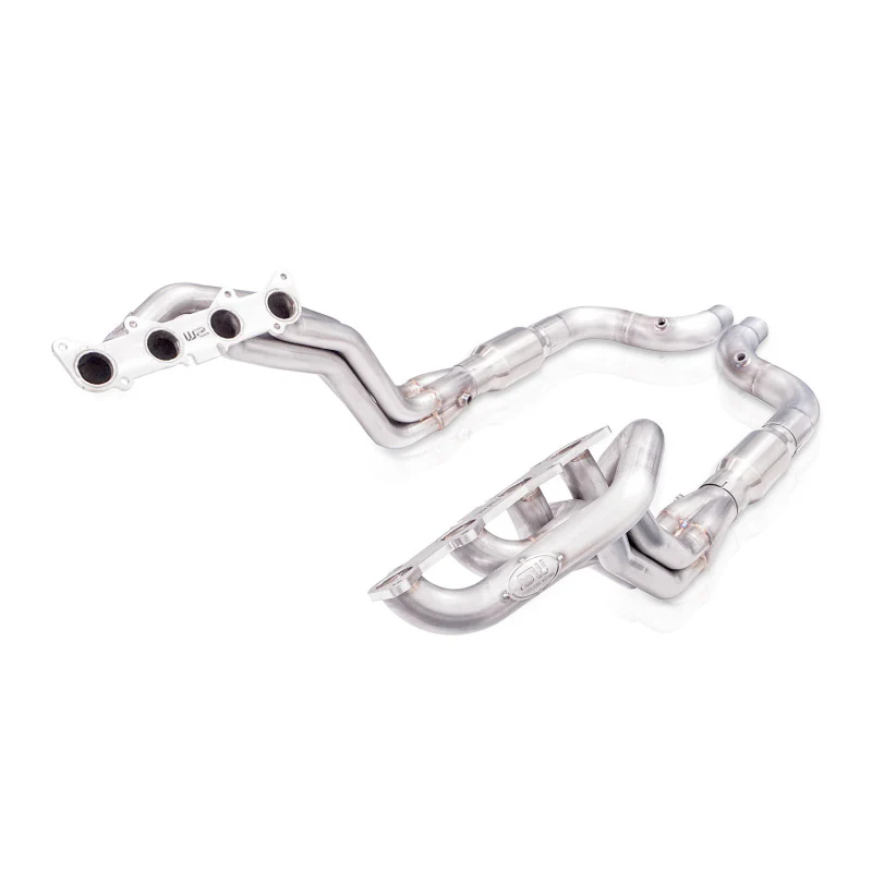 Stainless Works 2015+ Ford GT350 Headers 1-7/8in Primaries High-Flow Cats 3in Collectors - Image 3