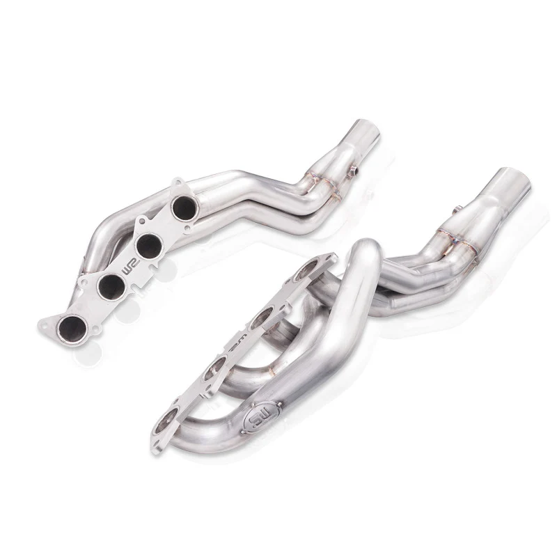 Stainless Works 2015+ Ford Shelby GT350 Headers Perf Connect w/Cats 1-7/8in Primaries 3in Collectors - Image 4