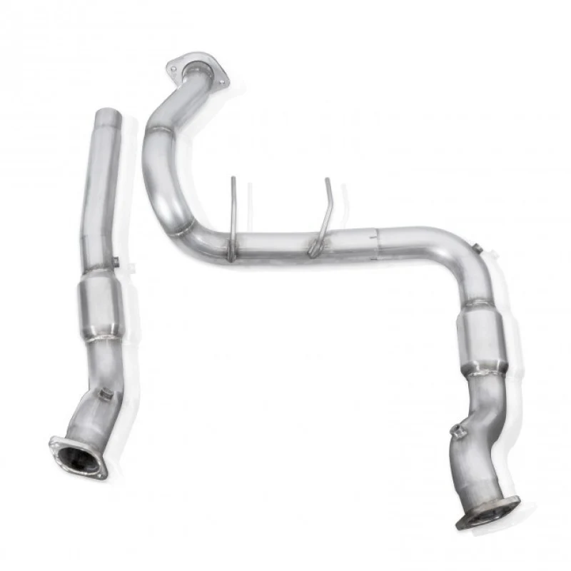 Stainless Works 2017 F-150 Raptor 3.5L 3in Downpipe High-Flow Cats Factory Connection - Image 10