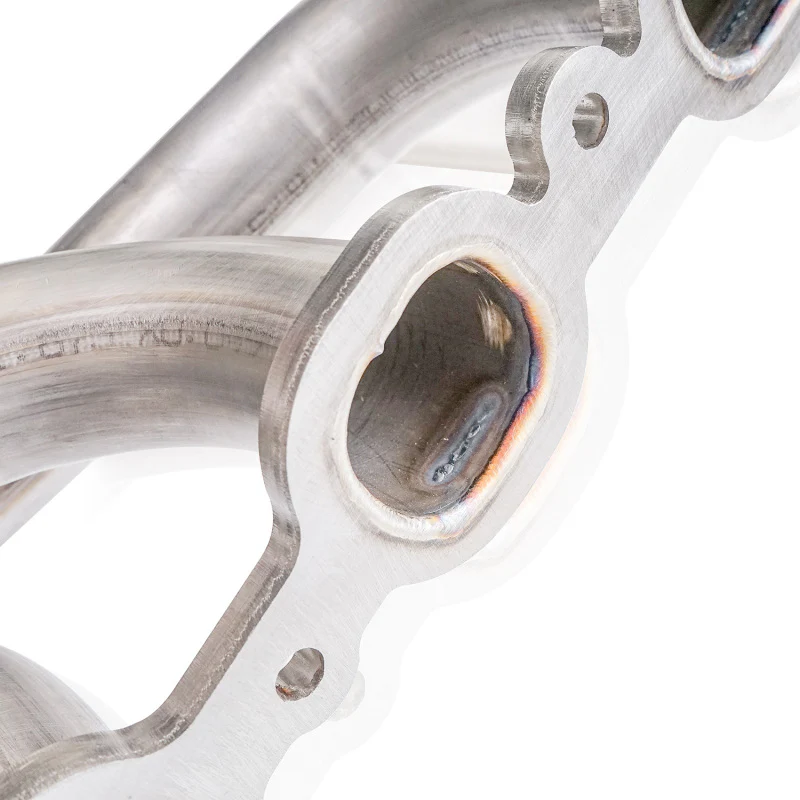 Stainless Works 2019+ Chevrolet Silverado 5.3L Catted Headers 1-7/8in Primaries 3in Leads Y-Pipe - Image 5