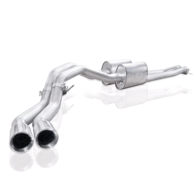 Stainless Works Chevy Silverado/GMC Sierra 2007-16 5.3L/6.2L Exhaust Passenger Rear Tire Exit - Image 3