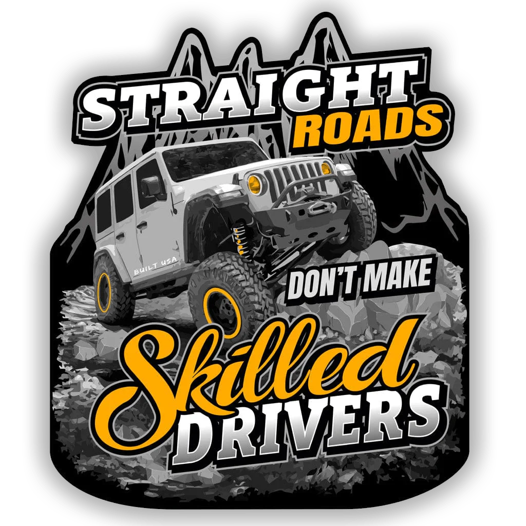 Straight Roads Decal