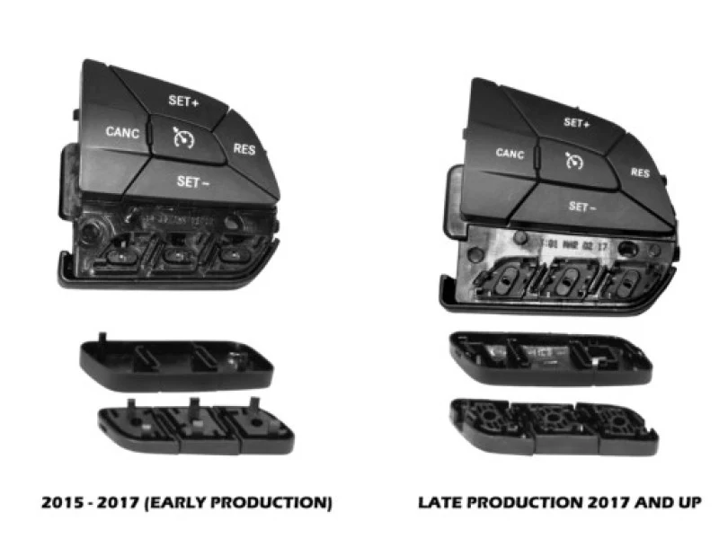 Tazer 15-17 Dodge Challenger/Charger/Durango/15-17 Jeep Grand Cherokee Aux Buttons - Type A - Image 3