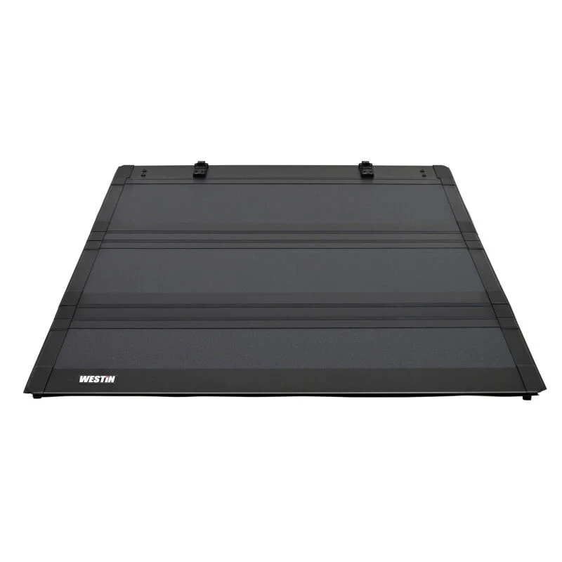 Westin 17-25 Ford F-250/350 Super Duty 6ft. 10in. Bed Hard Tri-Fold Tonneau Cover - Black - Image 2