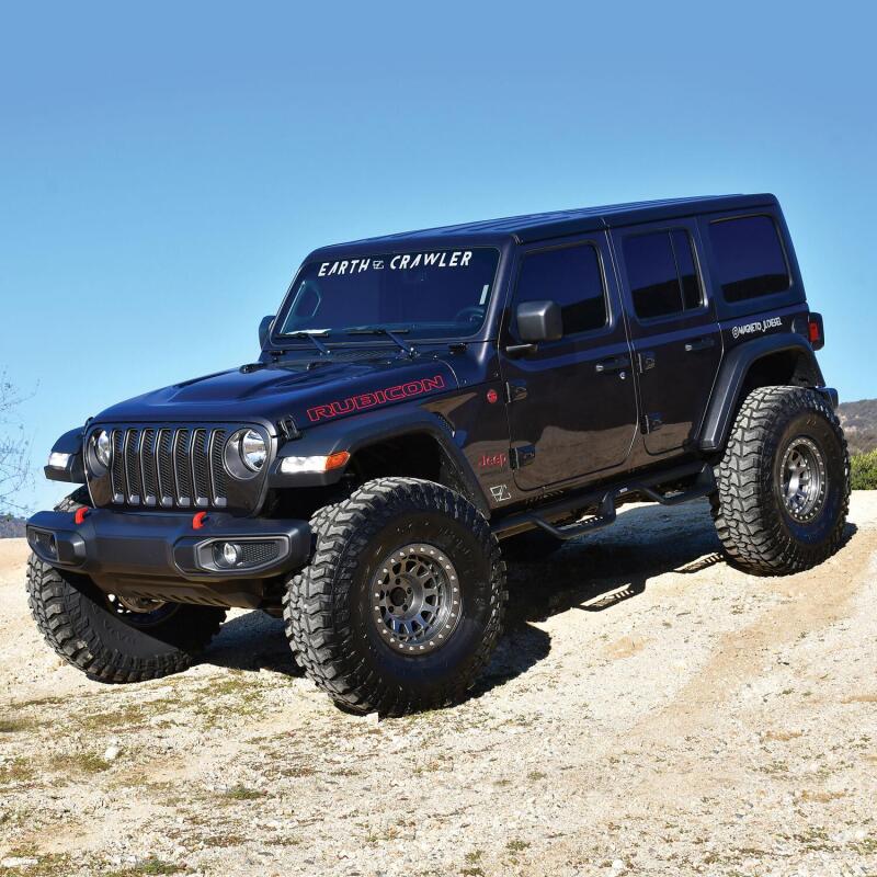 Westin 18-22 Jeep Wrangler JL Unlimited Outlaw Nerf Step Bars - Textured Black - Image 4