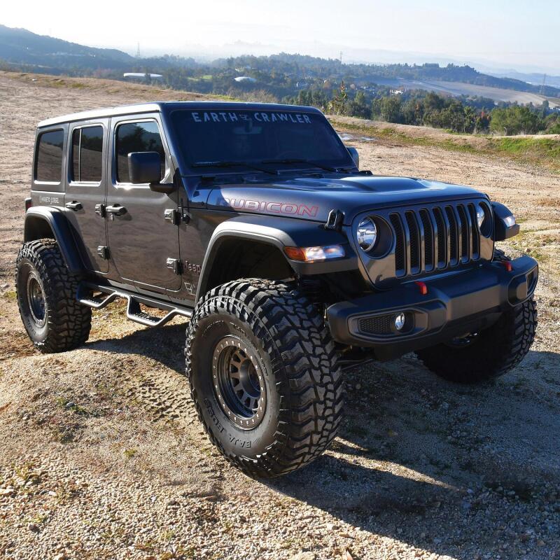 Westin 18-22 Jeep Wrangler JL Unlimited Outlaw Nerf Step Bars - Textured Black - Image 6