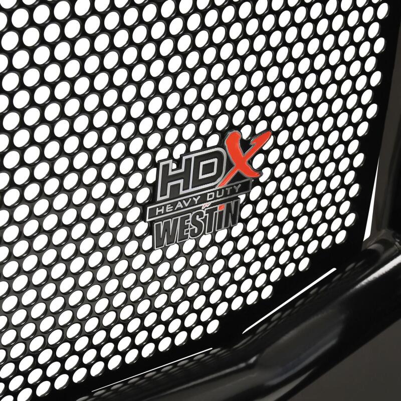 Westin 19-21 Chevrolet Silverado 1500 HDX Modular Grille Guard - Black - Image 4