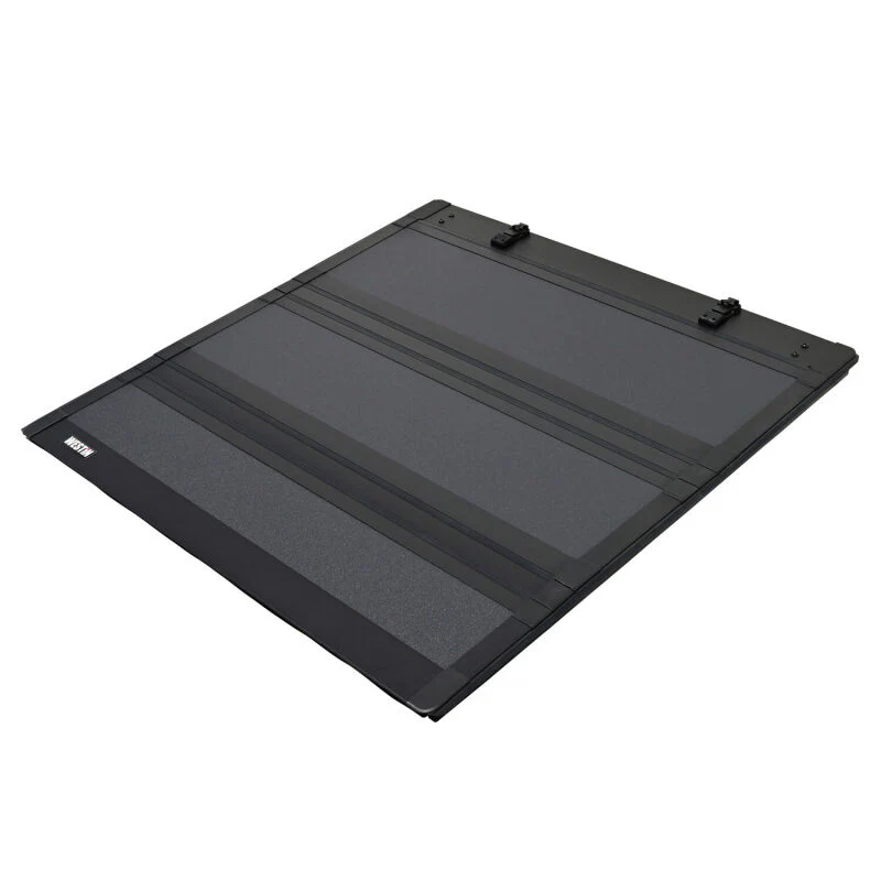 Westin 19-26 Chevrolet/GMC Silverado/Sierra 5ft. 8in. Bed Hard Tri-Fold Tonneau Cover - Black - Image 16