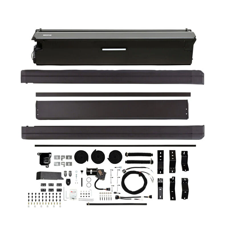 Westin 19-26 RAM 1500 New Body 5ft 7in. (67in) Bed Electric Retractable Tonneau Cover - Black - Image 8