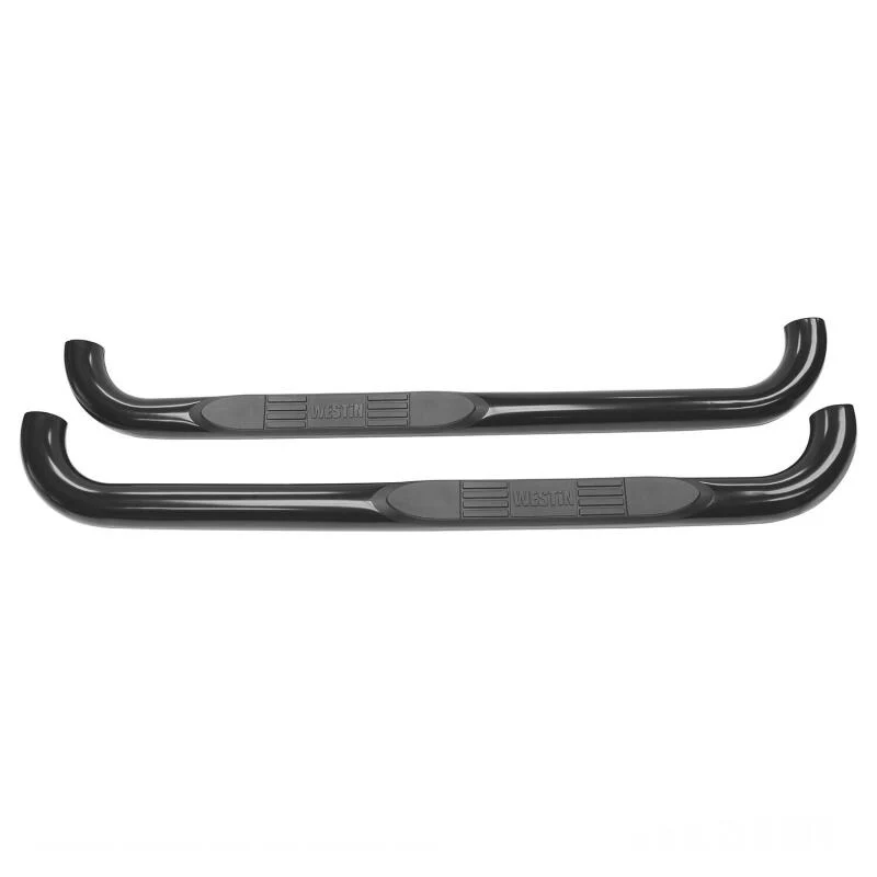 Westin 1999-2016 Ford F-250/350/450/550HD Super Duty Reg Cab E-Series 3 Nerf Step Bars - Black - Image 3