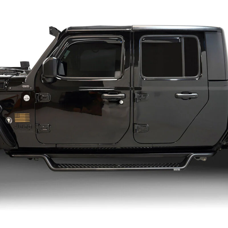 Westin 20-25 Jeep Gladiator Outlaw Drop Running Boards - Tex. Blk - Image 12
