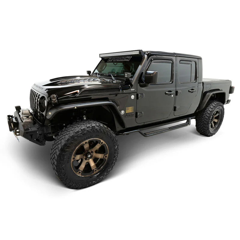 Westin 20-25 Jeep Gladiator Outlaw Drop Running Boards - Tex. Blk - Image 3