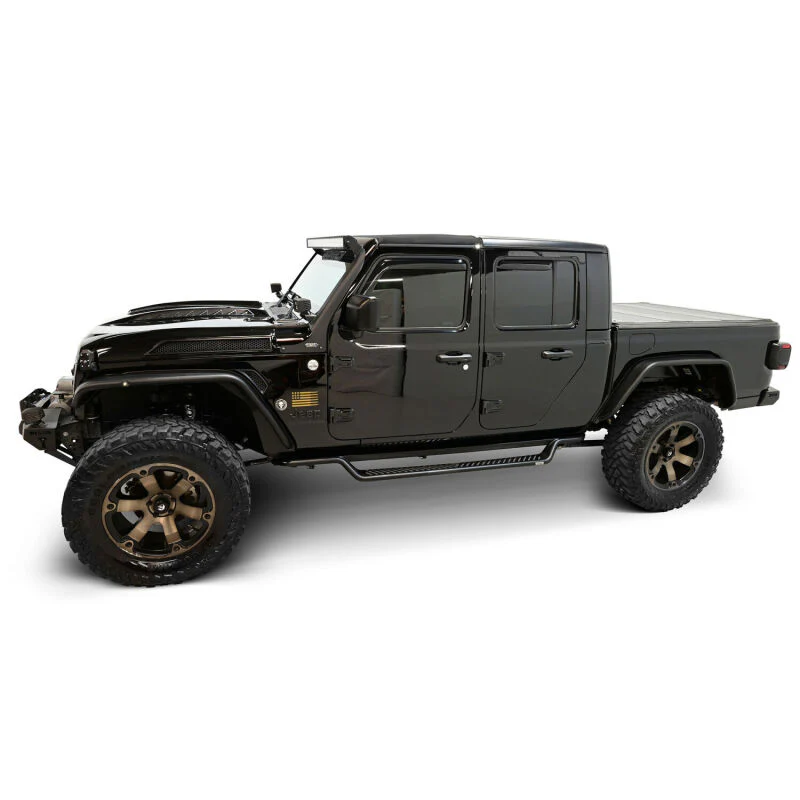 Westin 20-25 Jeep Gladiator Outlaw Drop Running Boards - Tex. Blk - Image 9