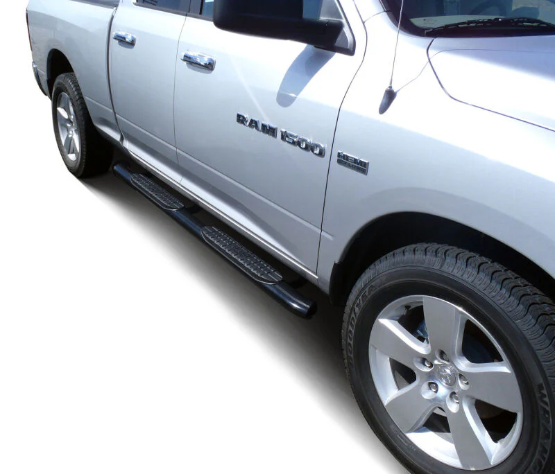 Westin 2009-2018 Dodge/Ram 15/25/3500 Crew Cab PRO TRAXX 4 Oval Nerf Step Bars - Black - Image 4