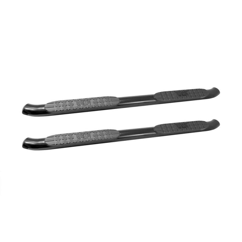 Westin 2014-2018 Chevy Silverado 1500 Crew Cab PRO TRAXX 4 Oval Nerf Step Bars - Black - Image 2