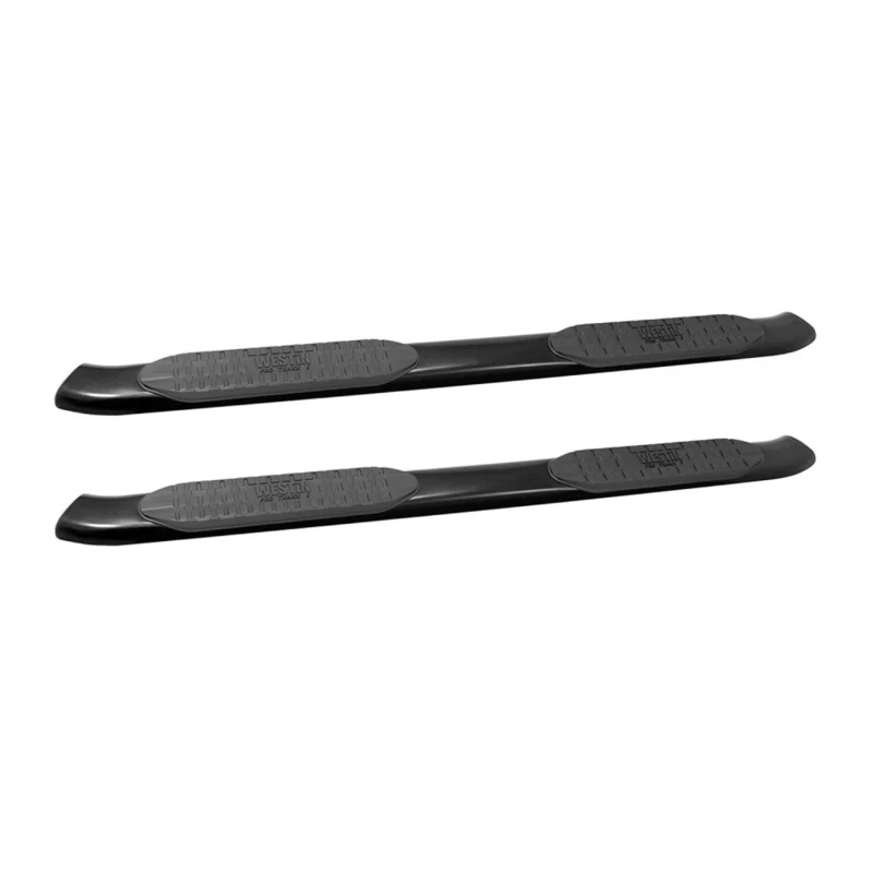 Westin 2015-2018 Ford F-150 SuperCrew PRO TRAXX 5 Oval Nerf Step Bars - Black - Image 2