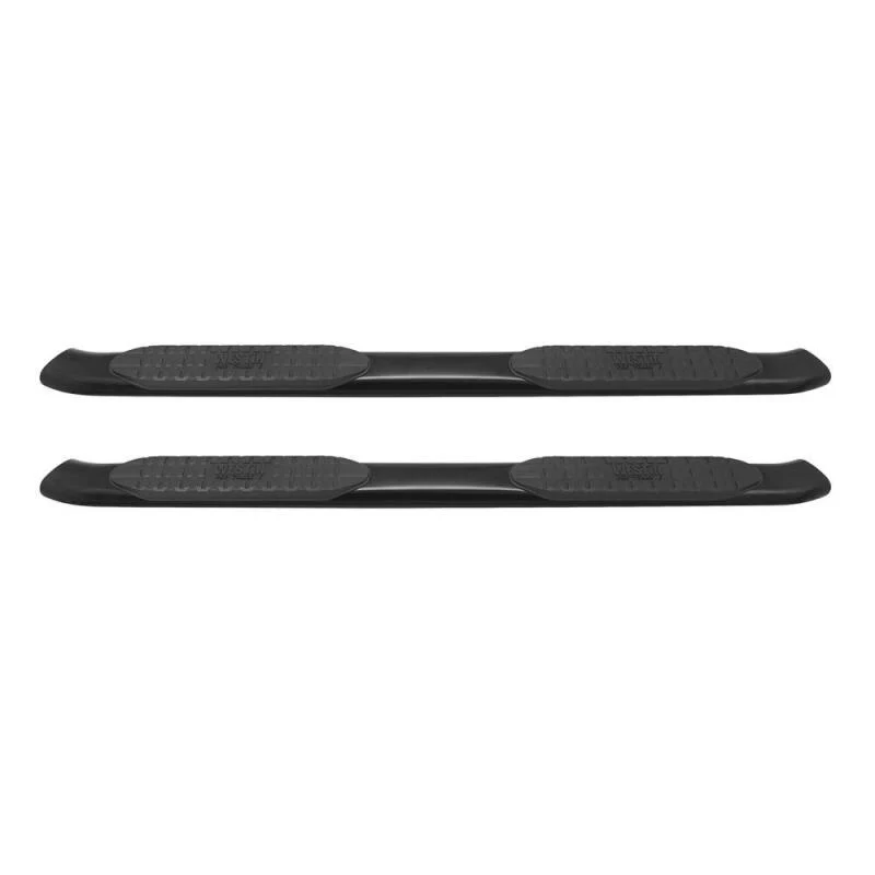 Westin 2015-2018 Ford F-150 SuperCrew PRO TRAXX 5 Oval Nerf Step Bars - Black - Image 4