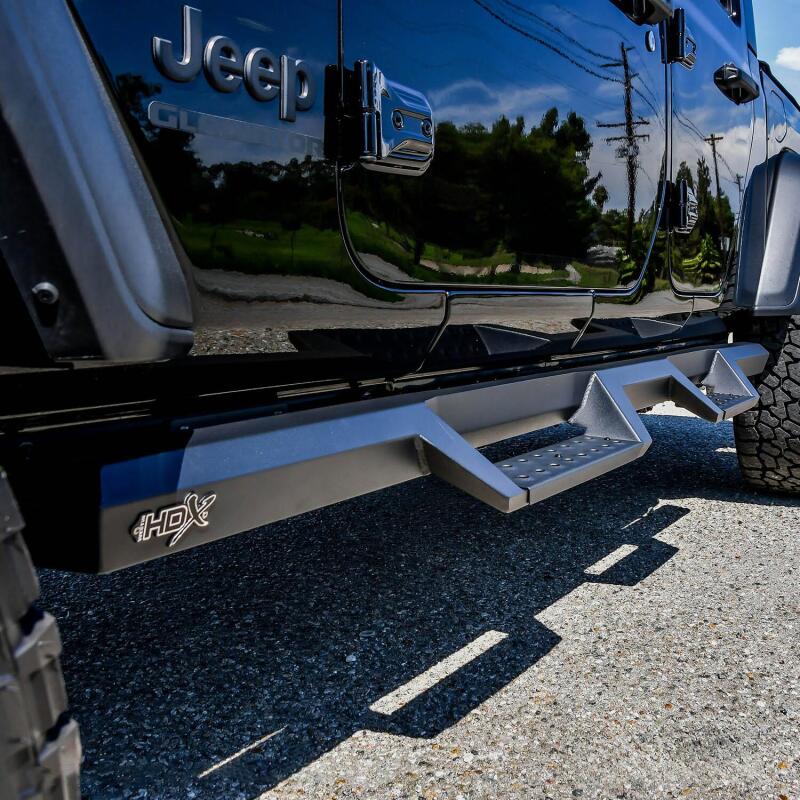 Westin 2020 Jeep Gladiator HDX Drop Nerf Step Bars - Textured Black - Image 2
