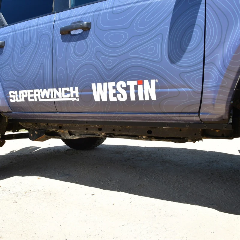 Westin 21-23 Ford Bronco 4dr (Excl. Sport) XTS Pinch Weld Covers - Tex. Blk - Image 4