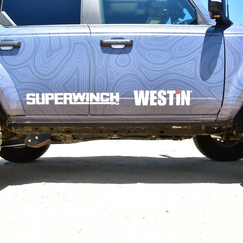 Westin 21-23 Ford Bronco 4dr (Excl. Sport) XTS Pinch Weld Covers - Tex. Blk - Image 5