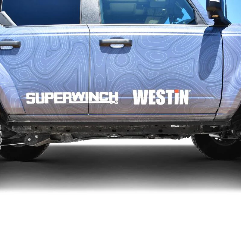 Westin 21-23 Ford Bronco 4dr (Excl. Sport) XTS Pinch Weld Covers - Tex. Blk - Image 9