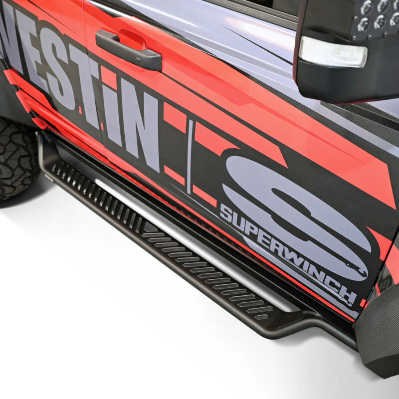 Westin 21-25 Ford Bronco 4dr (Excl. Sport) Outlaw Drop Running Boards - Tex. Blk - Image 13