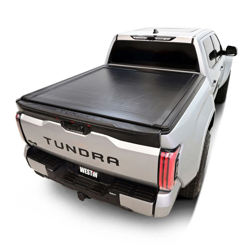 Westin 22-26 Toyota Tundra 5ft 5in. (66in.) Bed Electric Retractable Tonneau Cover - Black - Image 18