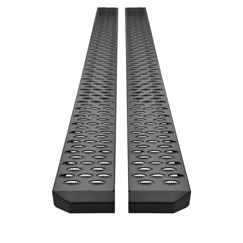 Westin Grate Steps Running Boards 83 in - Textured Black - Image 8