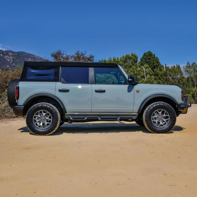 Westin/HDX 2021+ Ford Bronco Drop Nerf Step Bars - Textured Black - Image 5