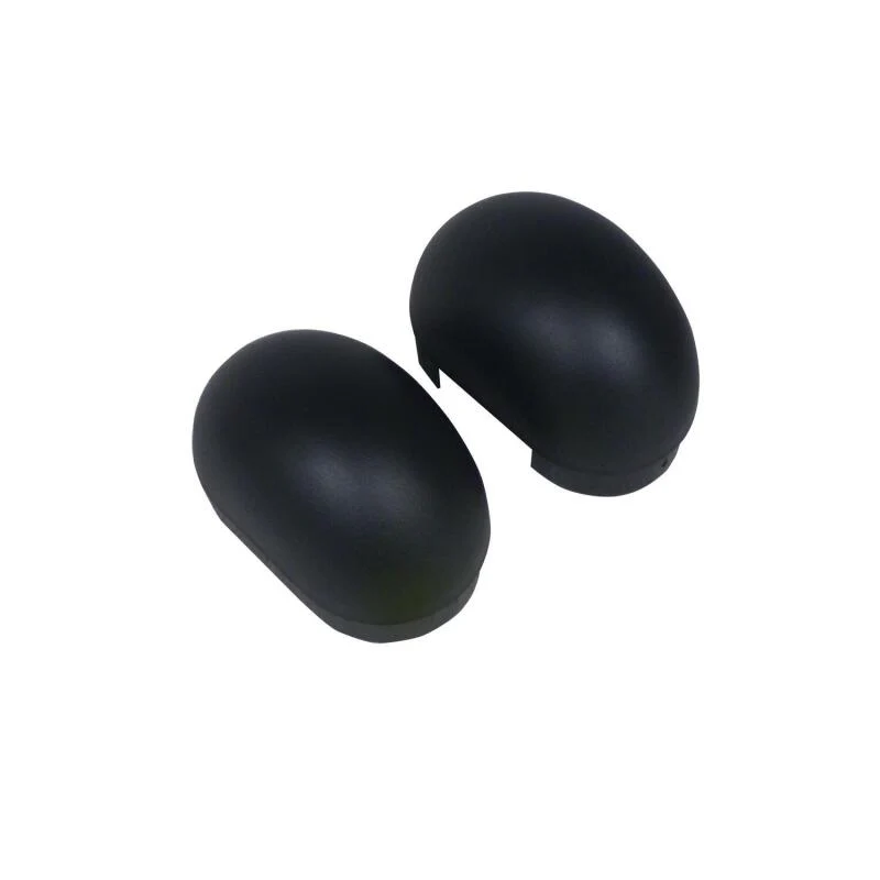 Westin Platinum 4 Oval 4 in Tube Step End Cap Kit - Black - Image 2